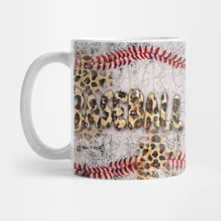 Cheetah Baseball ball Mug